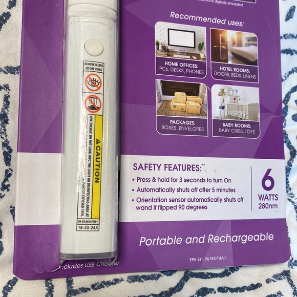 NWT Feit Electric UV-C Protect Disinfecting Wand - Picture 9 of 10